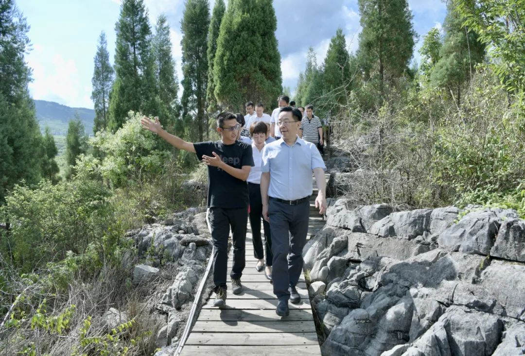 卢雍政在安龙山地户外运动示范公园调研.jpg